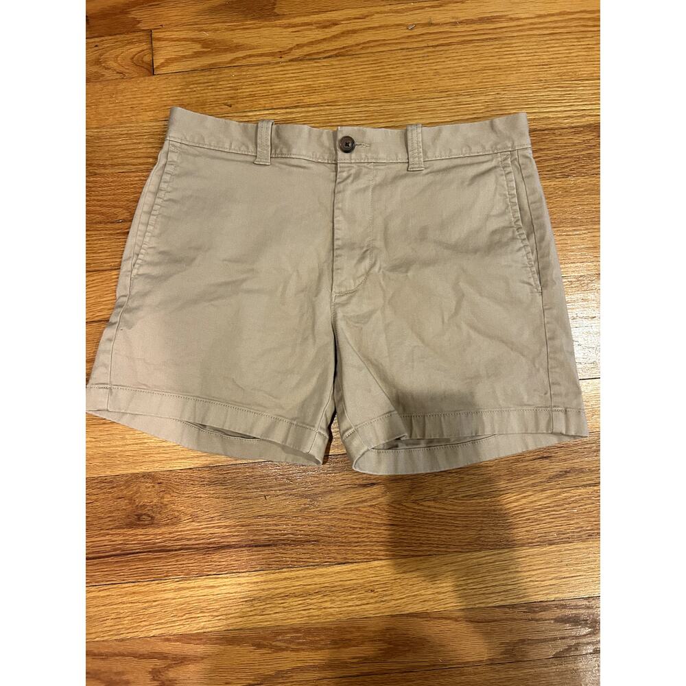 J Crew Khaki Short Size 31 5" Classic Preppy Summer Ready